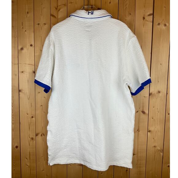 Performax MI New York Major League Cricket Team Apparel, White and Blue - Size L - Picture 3 of 9